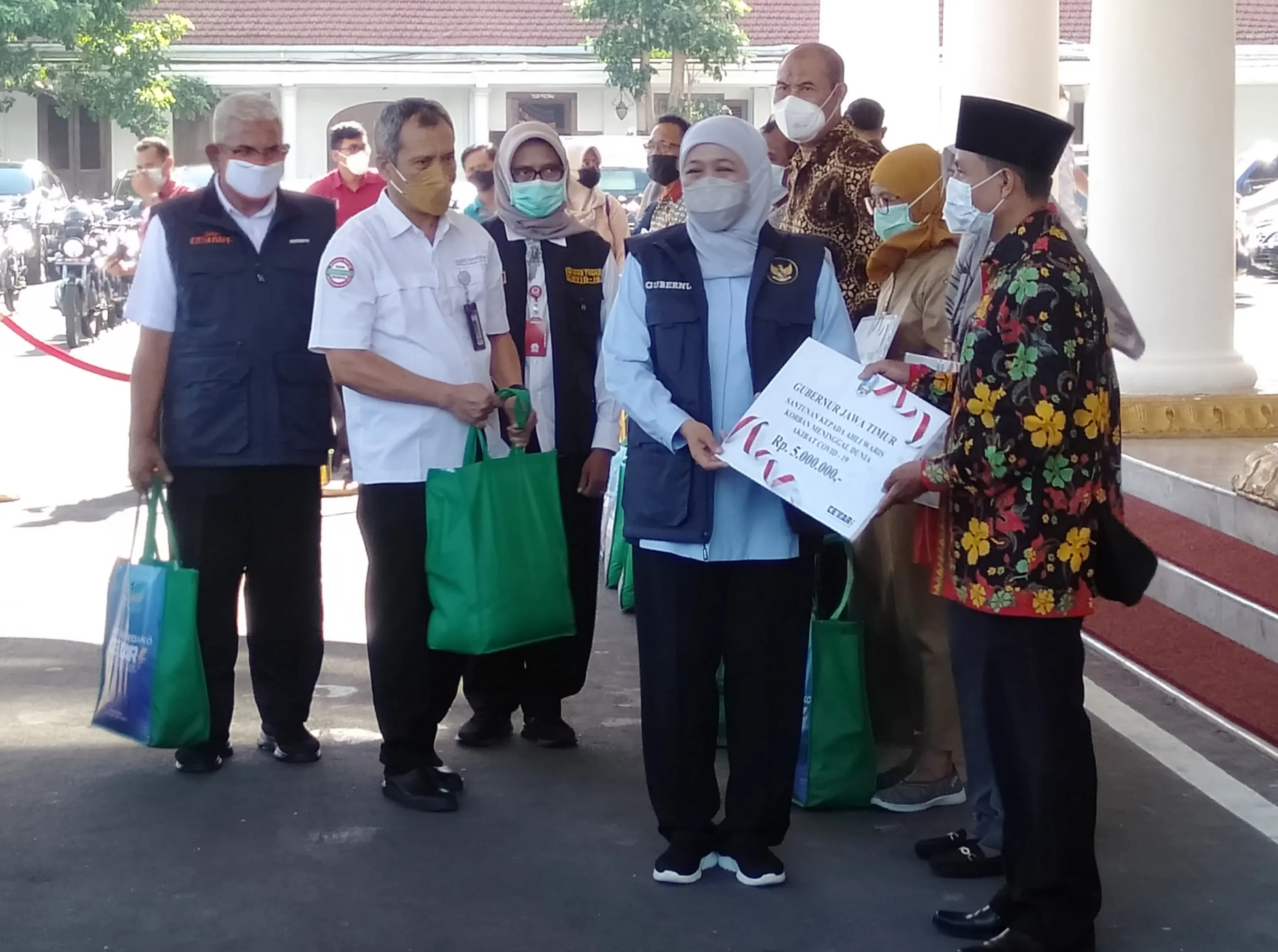 Keluarga Ahli Waris Korban Covid-19 Dapat Santunan 
