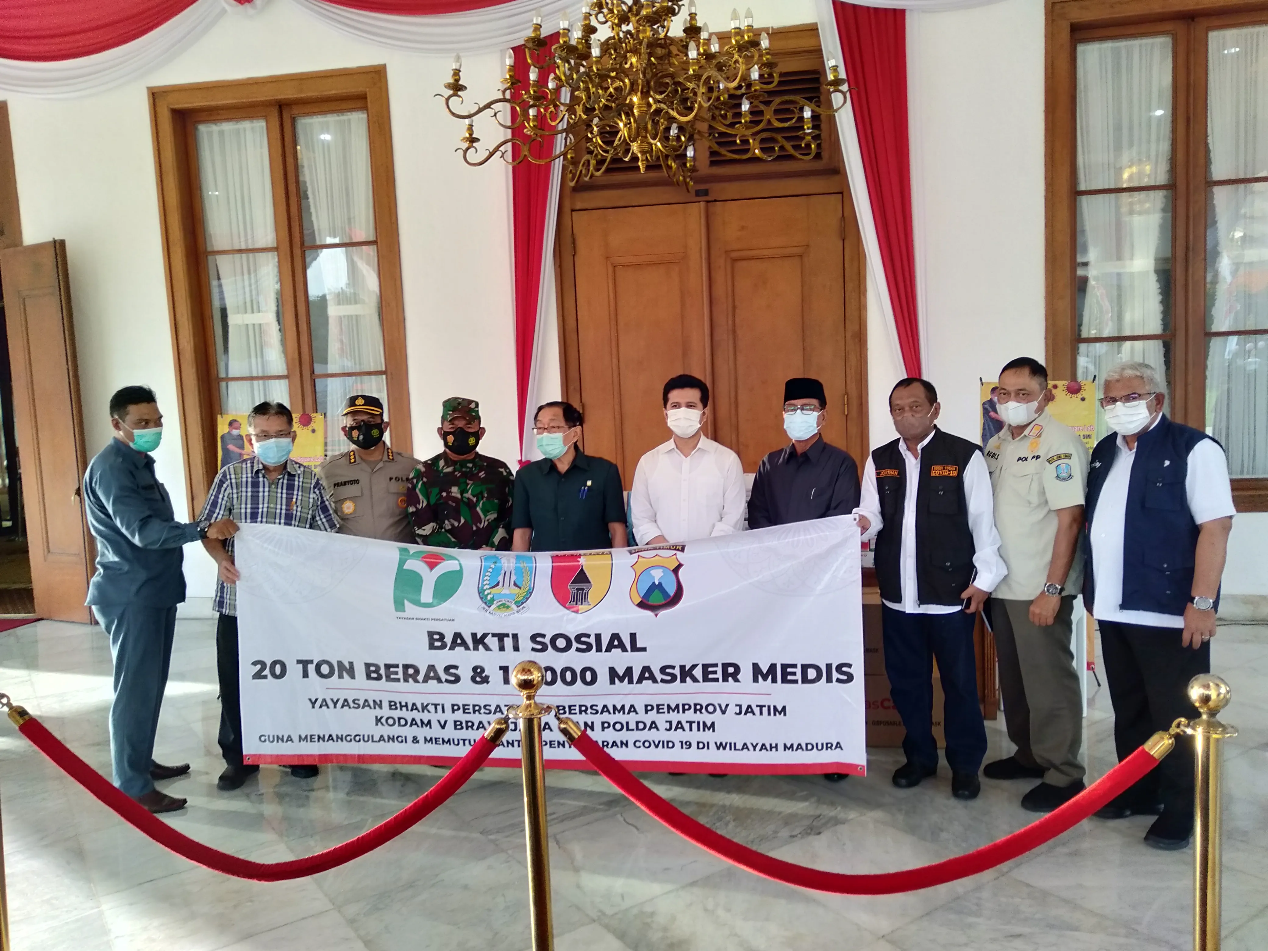 Gubernur Khofifah Jalani Isolasi di Rumah Dinas, Imam Bonjol