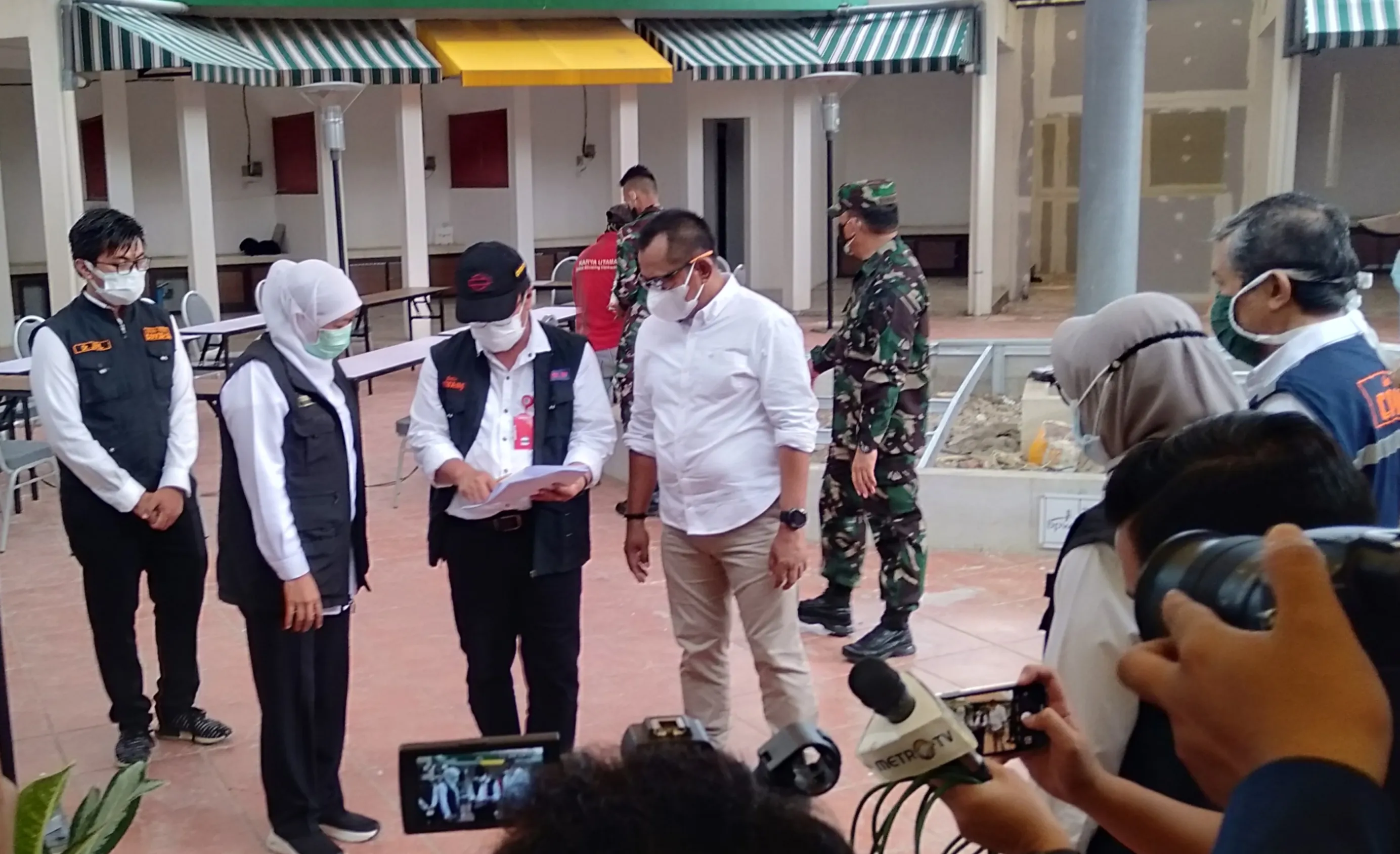 Pemprov Jatim Fungsikan Eks BPWS Untuk Isolasi Pasien Covid di Bangkalan 