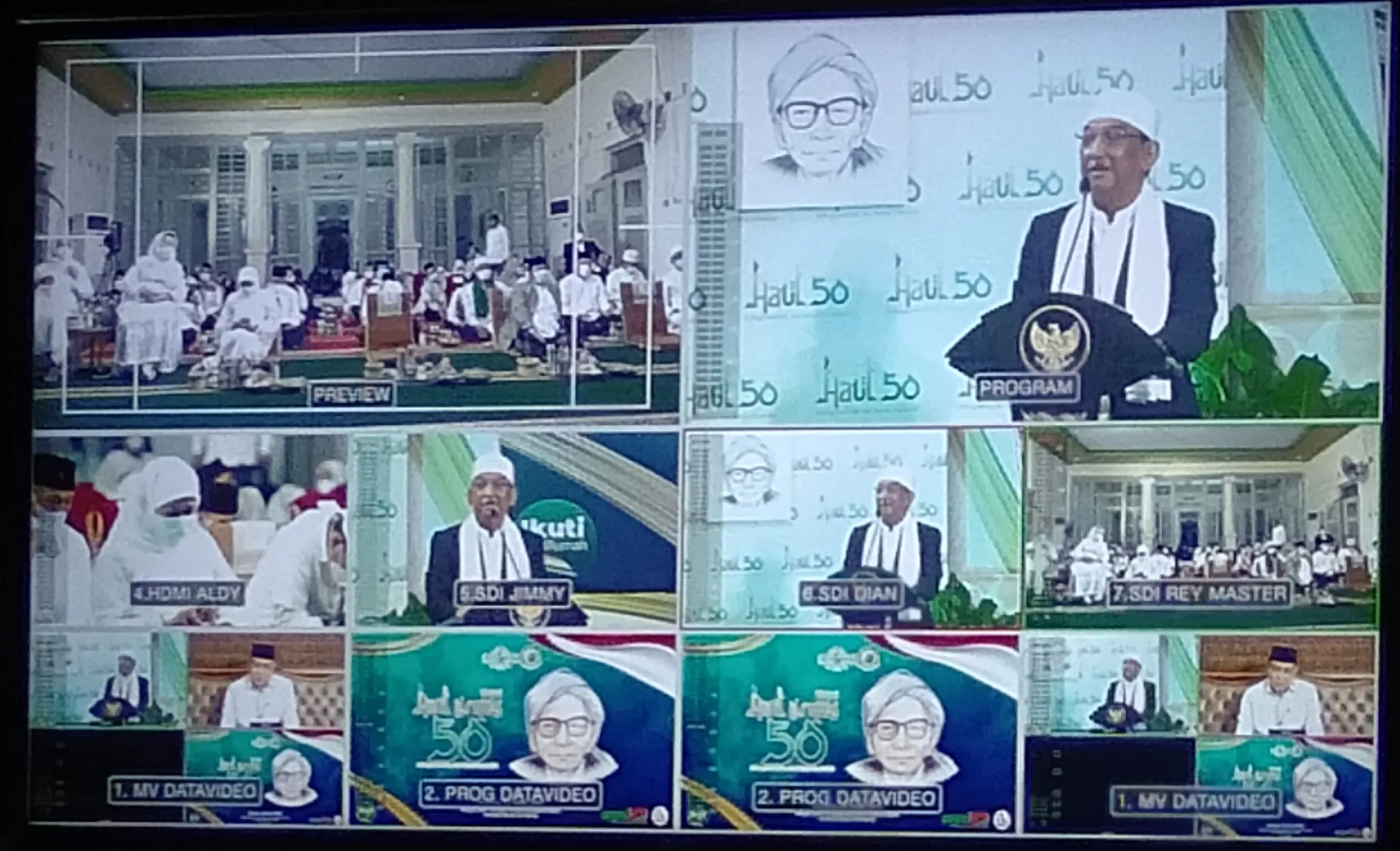 Gubernur Khofifah Ziarah, Presiden Jokowi Sambutan Virtual 