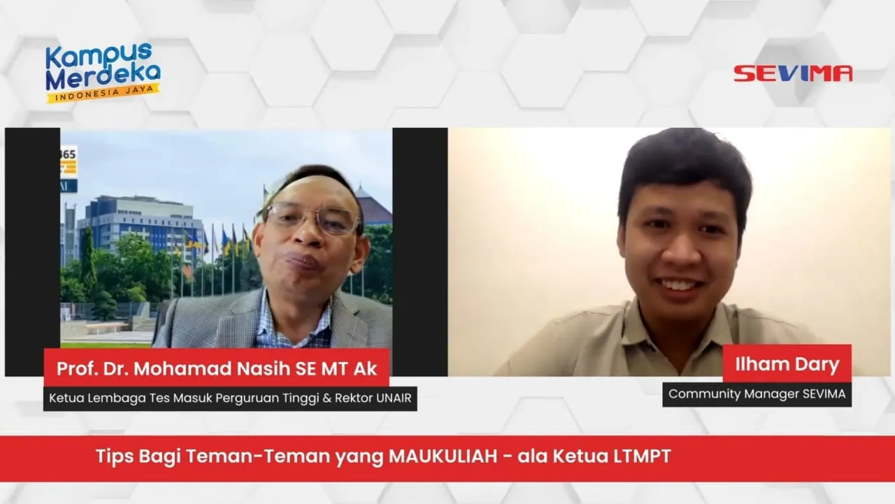 Gagal Masuk Kampus Impian? Berikut 5 Tips Anti Galau ala Prof. Nasih