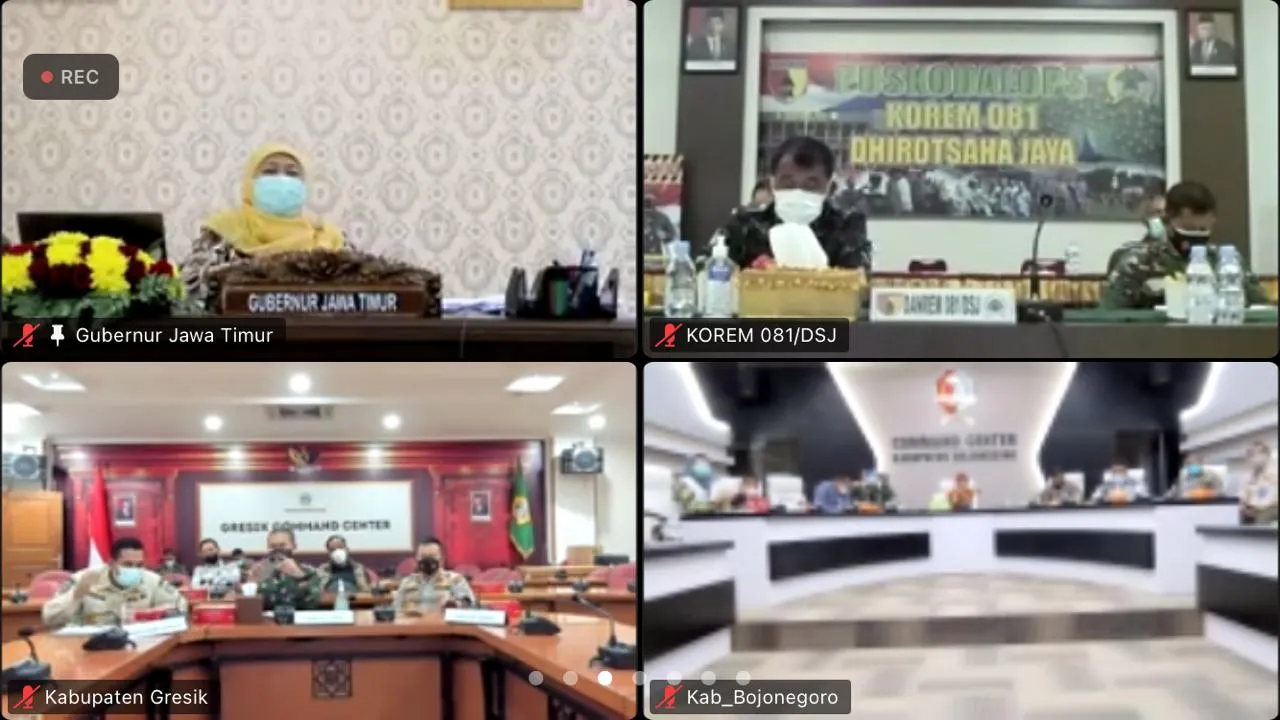 Gubernur Khofifah : Saatnya Tarik Rem Dengan PPKM Darurat
