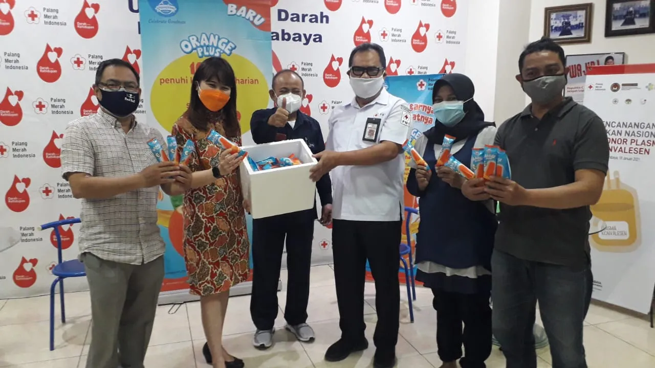 PT Campina Ice Cream Industry Dukung Gerakan Donor Konvalesen