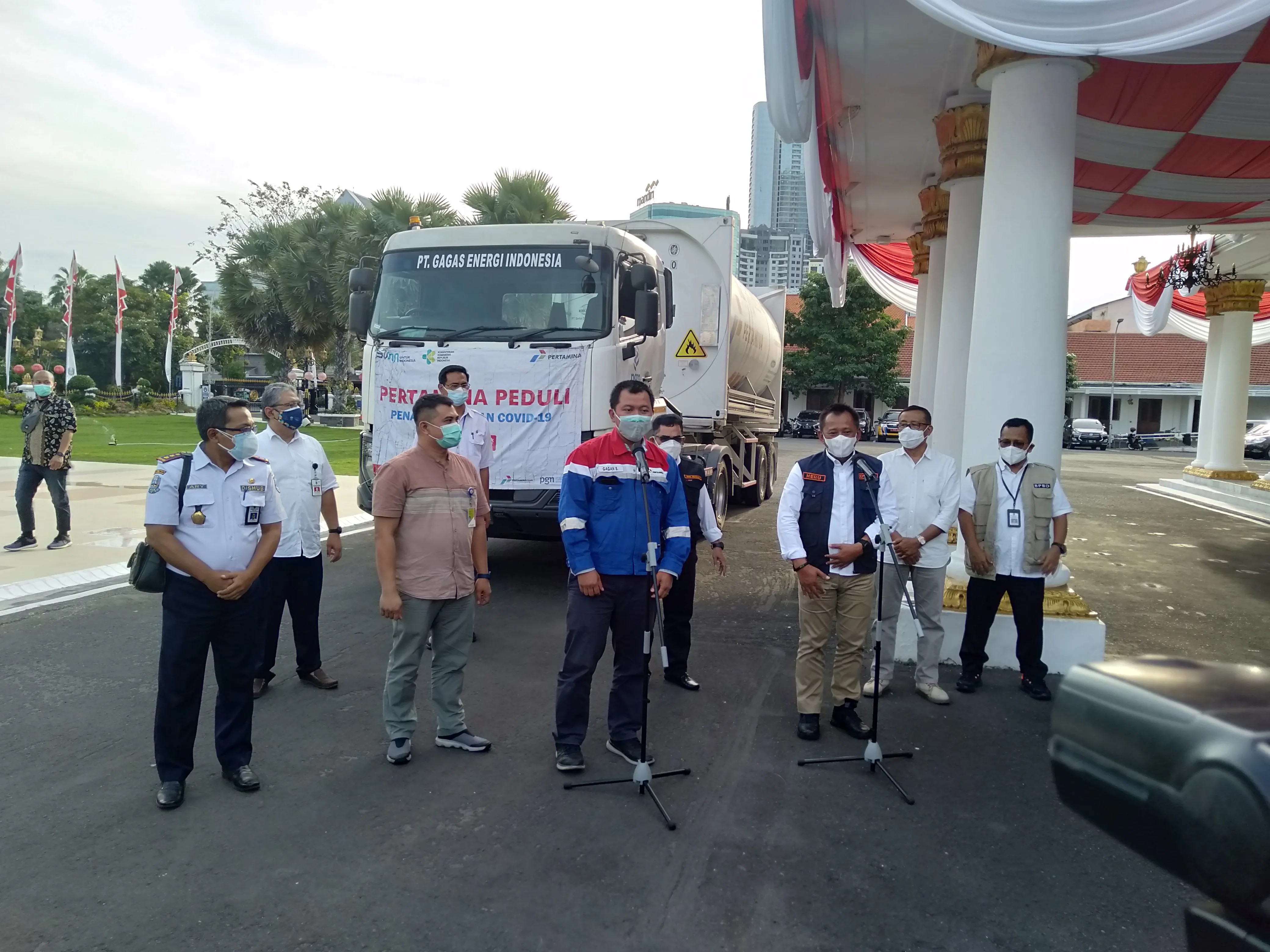 PT Pertamina Kirim Bantuan Oksigen ke Pemprov Jatim