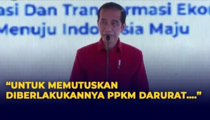 PPKM Darurat Dimulai 3 Juli 2021