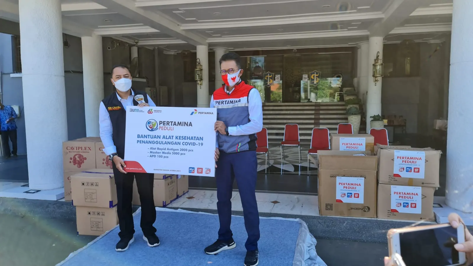 Pandemi Tak Kunjung Usai, Pertamina Terus Dukung Pemkot Surabaya