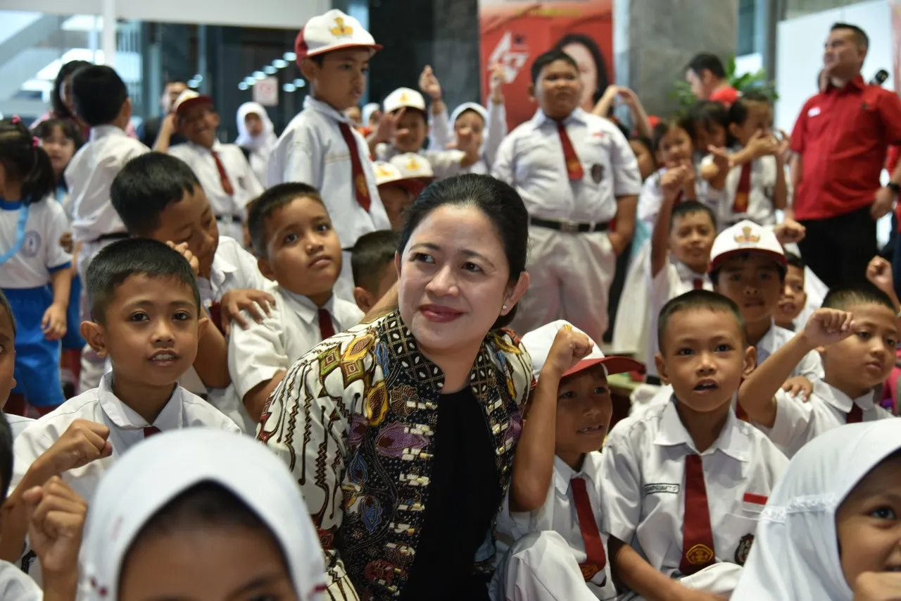 Puan Berharap Segera Ada Vaksin untuk Anak di Bawah 12 Tahun