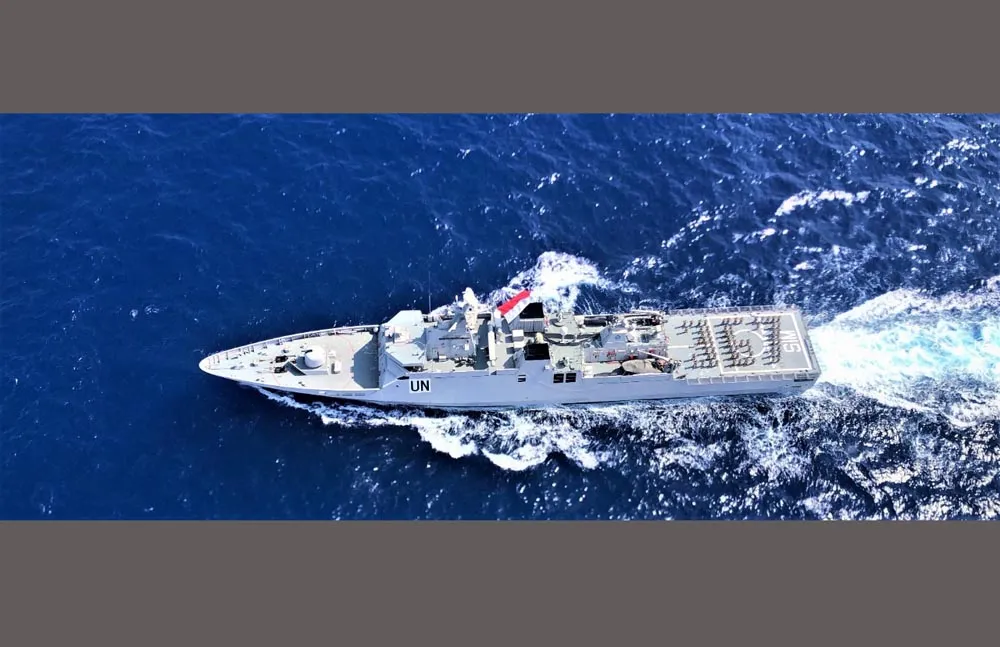 KRI SIM Bersama Kapal Perang Jerman Taklukkan Laut Mediterania Lebanon
