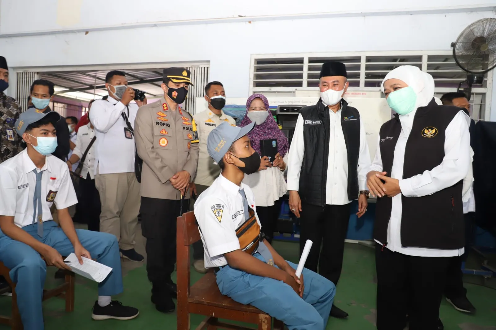 Vaksinasi Pelajar Digelar Serentak di 38 Kabupaten/Kota