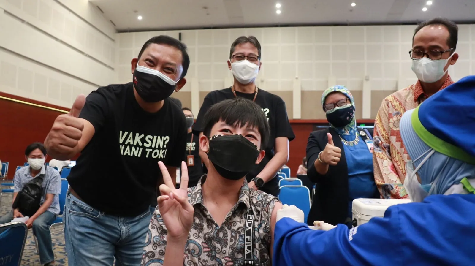 Vaksinasi Dosis Kedua, Bank Jatim Gandeng FKLJKD