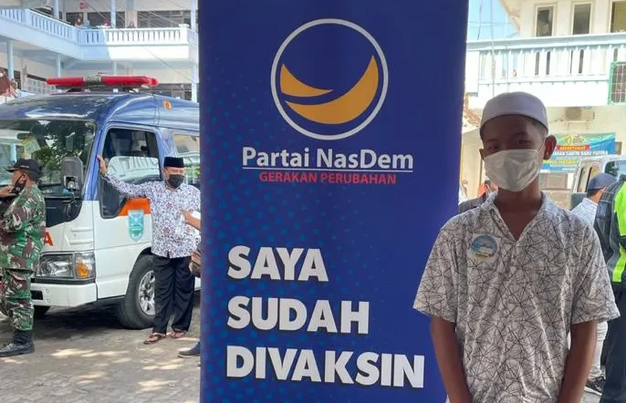 DPW Partai NasDem Jatim Gelar Vaksinasi di 10 Kabupaten