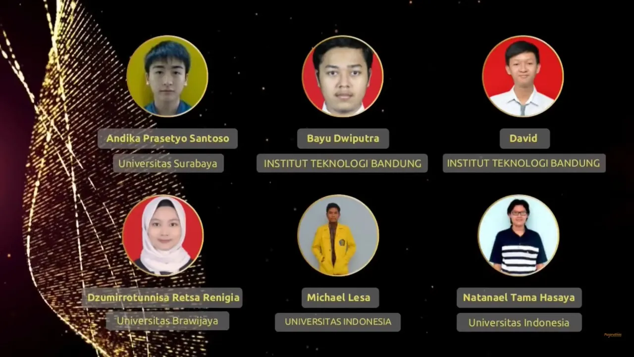 Hebat, Mahasiswa Ubaya Ukir Prestasi Kompetisi Nasional MIPA 2021