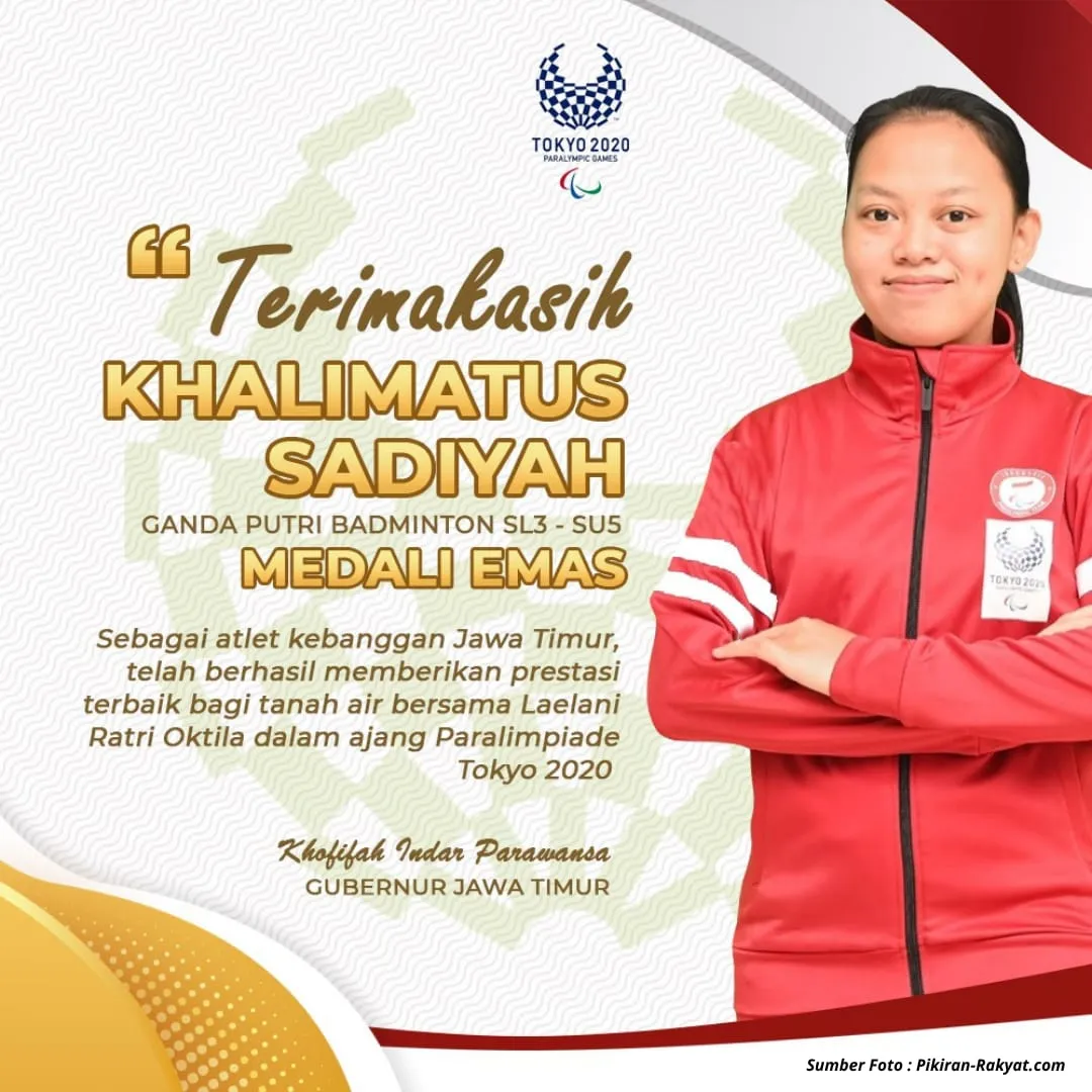 Atlet Bulutangkis Asal Jatim Sukses Raih Emas