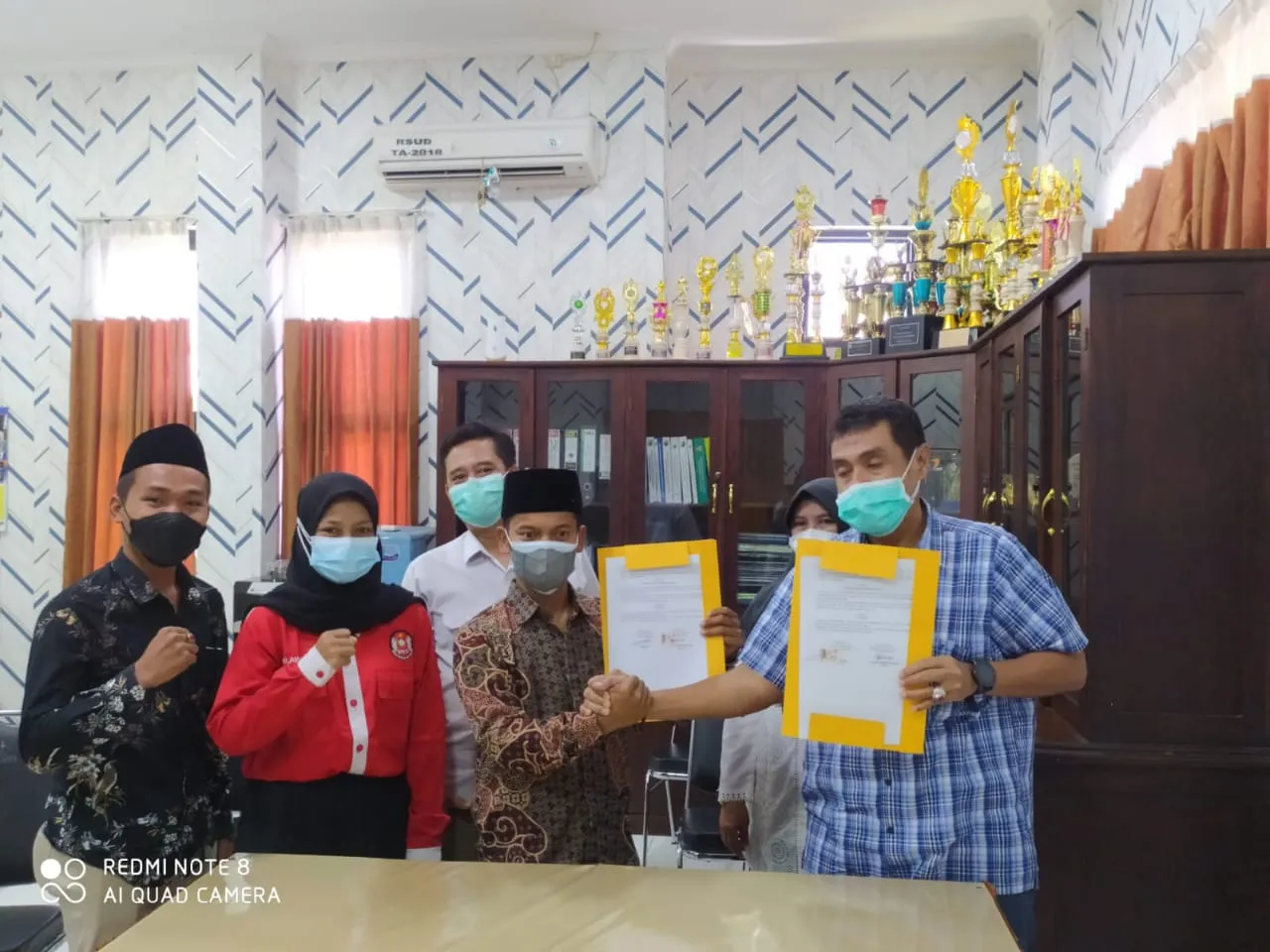 MoU Rumah Sakit dr Muhammad Zyn Sampang dan DKR Resmi di Teken