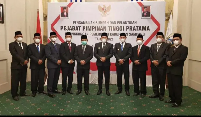 Bupati Sampang Lantik 7 Organisasi Perangkat Daerah 