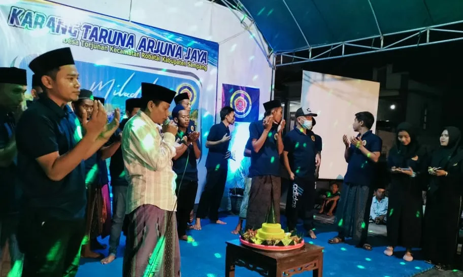 Karang Taruna Torjunan Robatal Sampang Rayakan Milad Pertama
