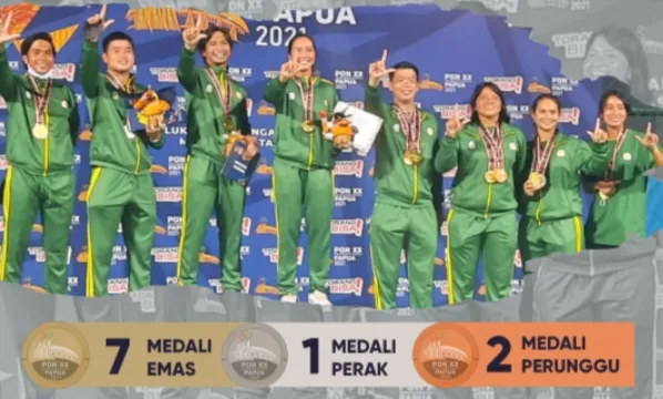 Atlet Selam Kolam Jatim Pecahkan Rekor PON
