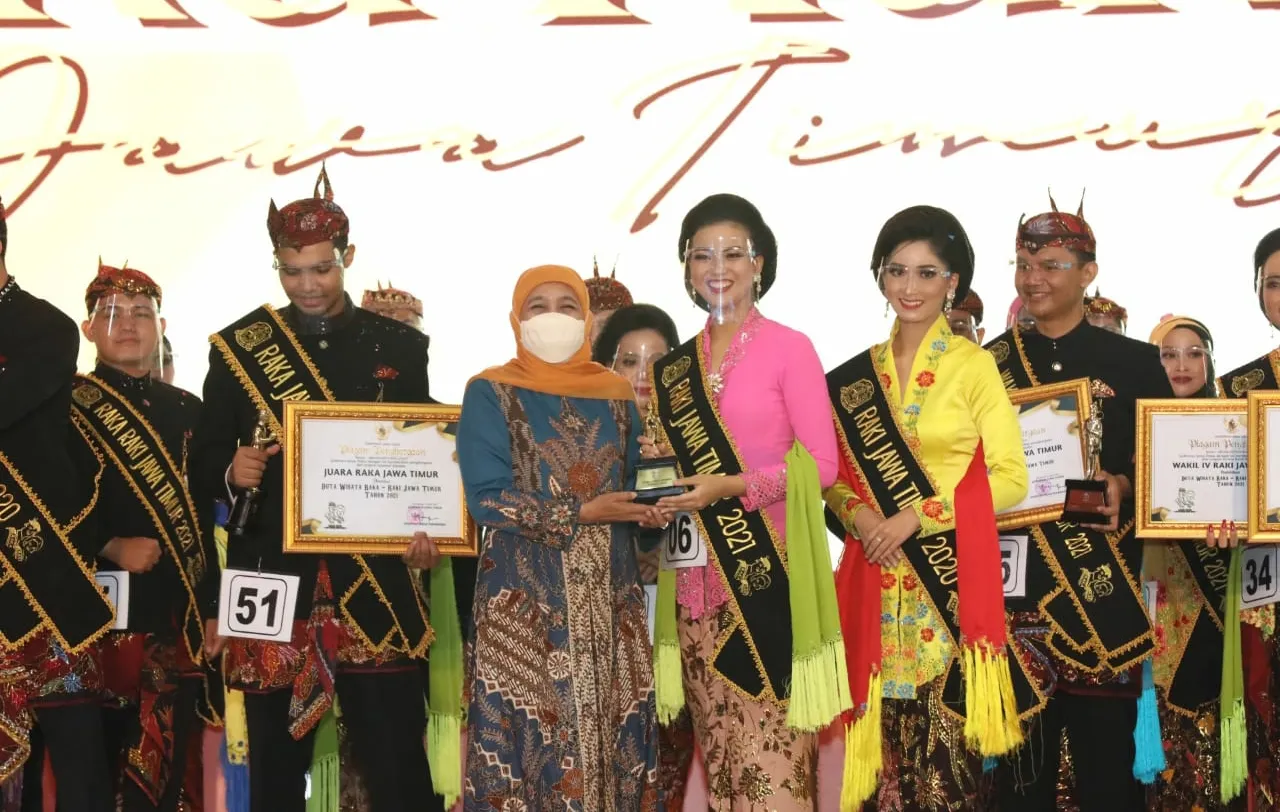 Gubernur Khofifah Ajak Finalis Raka-Raki Ikut Kendalikan Covid-19