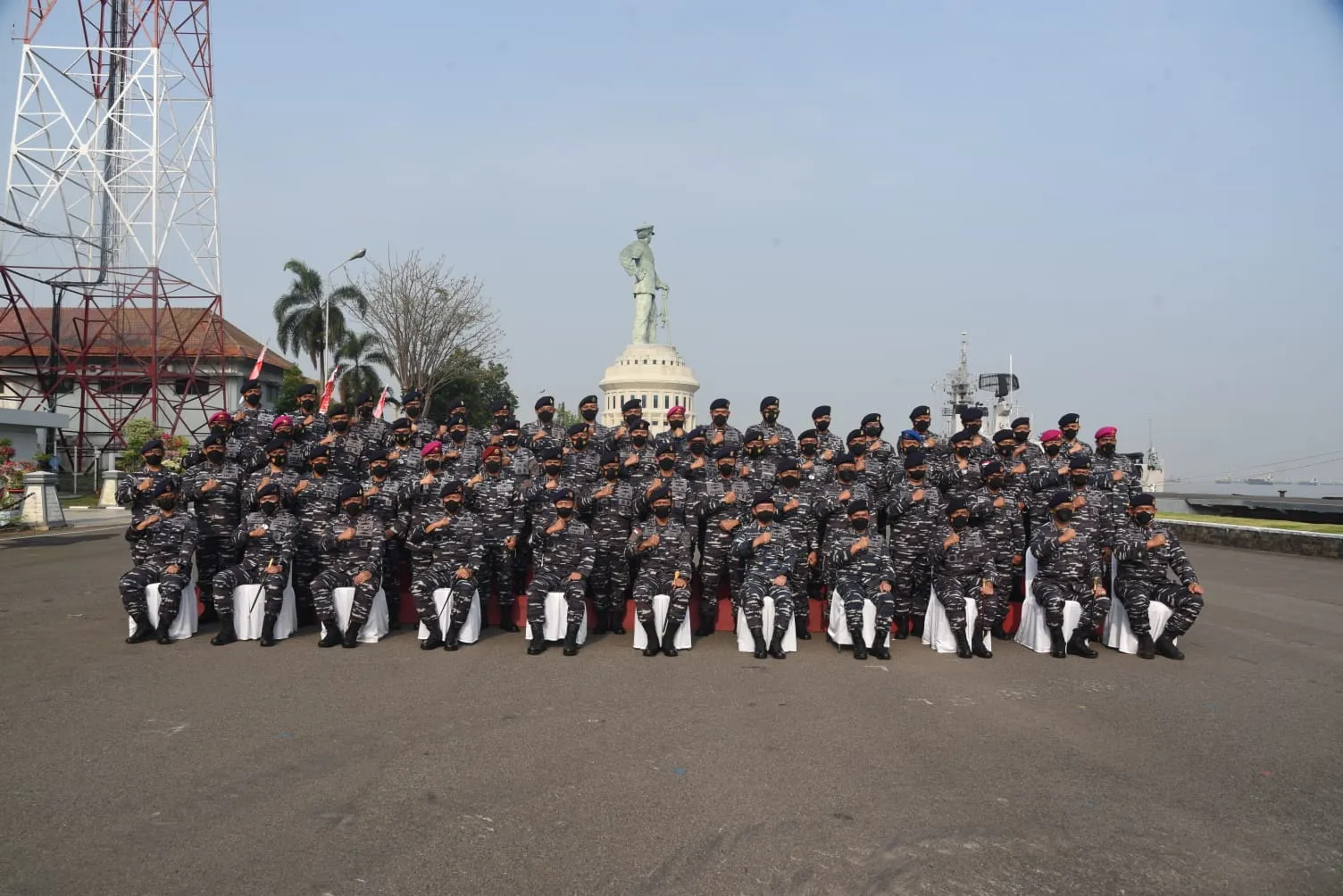 Pangkoarmada II Pimpin Apel Komandan Satuan Jajaran Koarmada II