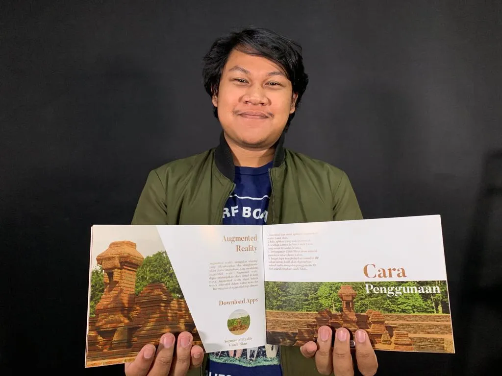 Wow, Kini Candi Tikus Bisa Dilihat Lewat Buku Berbasis AR