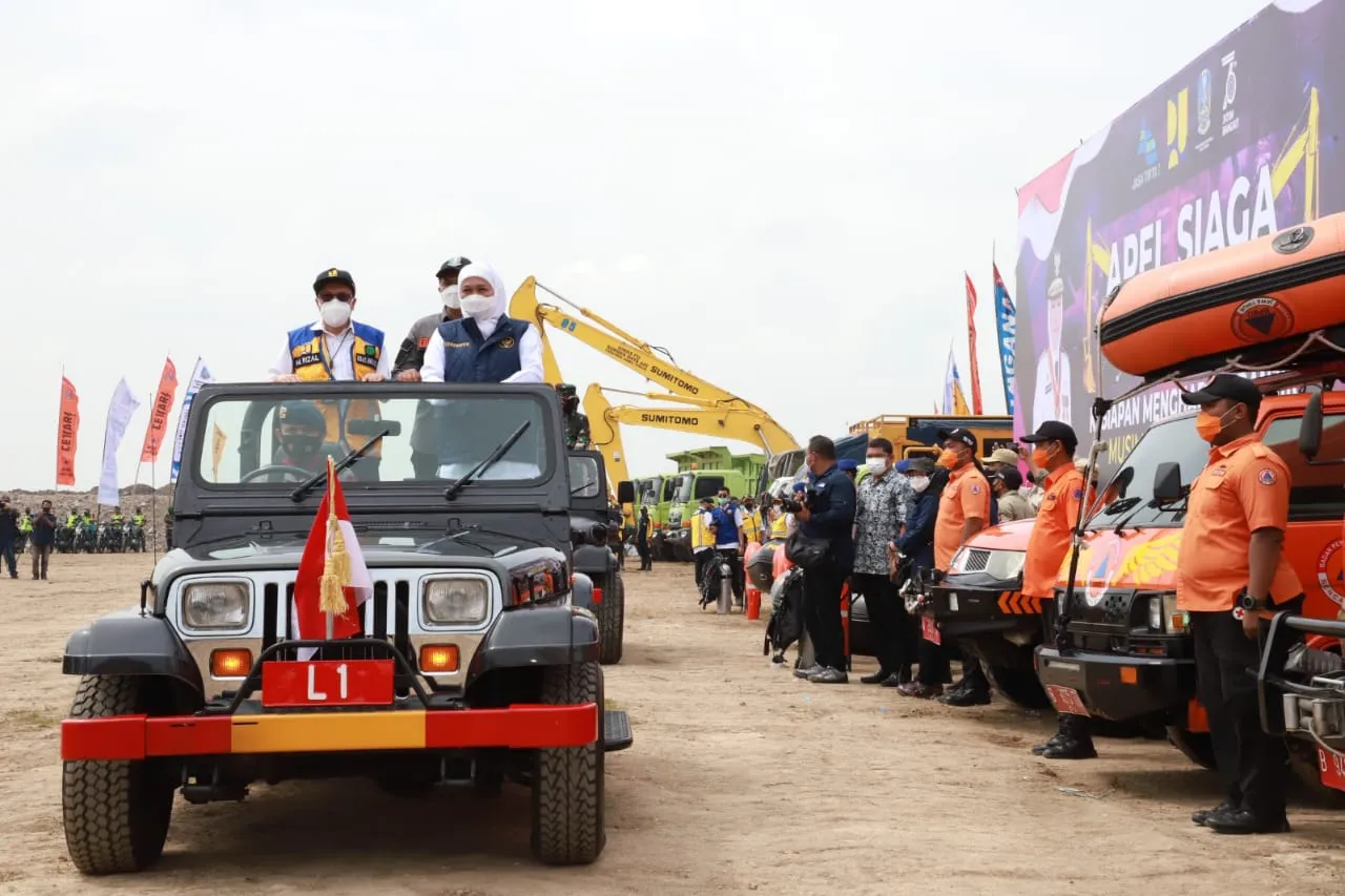 Gubernur Khofifah Wanti-Wanti Daerah Siapkan Rencana Aksi Mitigasi