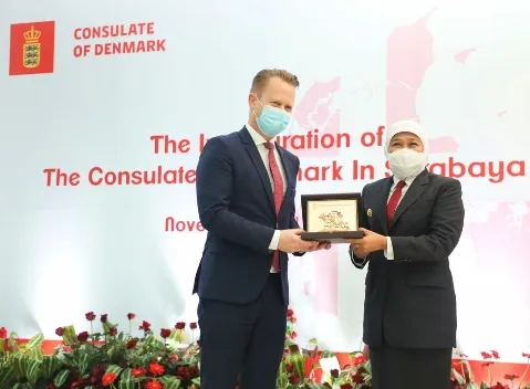 Gubernur Khofifah Ajak Denmark Kerjasama Bidang Maritim