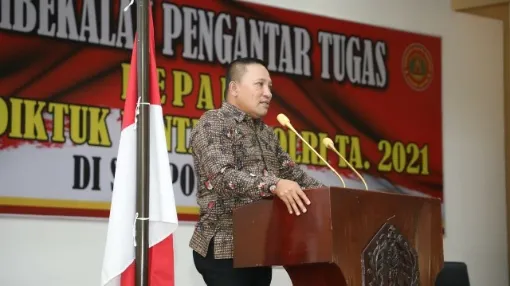 Jadi Pemateri Pembekalan Siswa Bintara Polri di SPN Polda Jatim