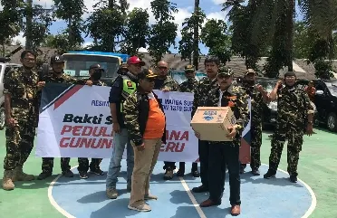 DHD 45 PPM Kirim Bantuan untuk Warga Terdampak Erupsi Semeru