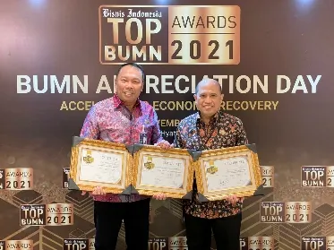Top CEO BUMN Awards 2021 untuk Dirut dan Dirkeu PT Jasa Raharja