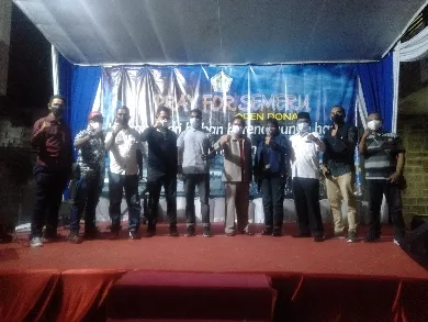 Peduli Semeru, Warga Papua di Surabaya Galang Donasi