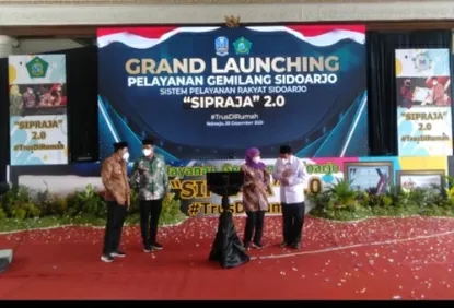 Sidoarjo Luncurkan Layanan Cepat SiPraja 