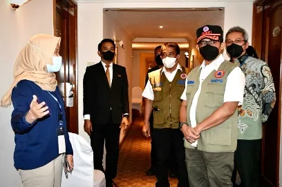 Kepala BNPB Sidak Kesiapan Karantina di Tiga Tempat