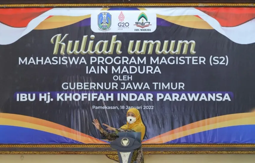 Gubernur Khofifah Dukung Perubahan Status IAIN Madura Jadi UIN