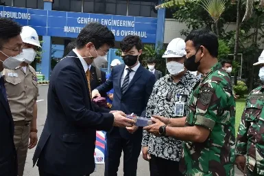 Pangkoarmada II Bahas Kerjasama Bilateral dengan Korea Selatan