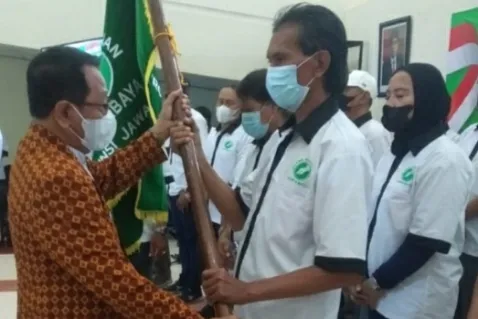 Ketua dan Pengurus Aliansi Wartawan Surabaya (AWS) Resmi Dikukuhkan