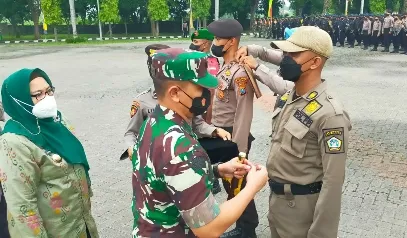 Pengamanan Pilkades Serentak di Wilayah Kabupaten Gresik