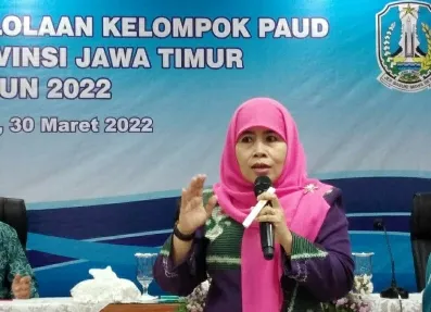 Ajak Tim Penggerak PKK se Jatim Kampanye Pendidikan  Ayoo Sekolah