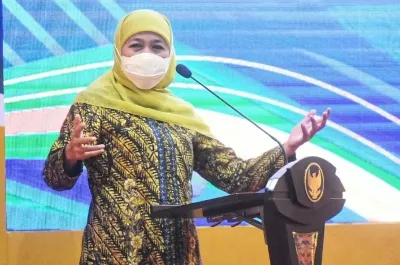 Gubernur Khofifah Berpesan, Mudik Tak Pakai Kendaraan Dinas