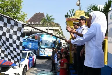 Gubernur Khofifah Fasilitasi Warga Jatim Mudik Bareng Gratis