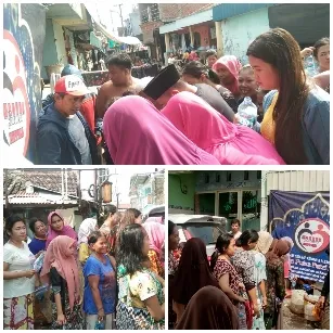 Ketua Umum HIPPMA Pimpin Berbagi Minyak Goreng