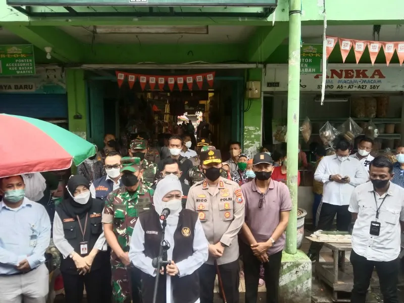 Disidak Gubernur Khofifah, Kepala Pasar Soponyono Malah Girang