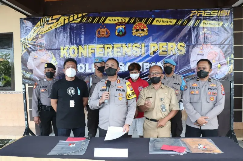Polres Sampang Tangkap Pelaku Pembunuhan di Lar Lar Banyuates