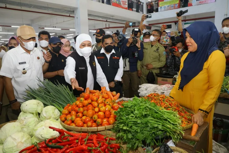 Khofifah Optimis Stabilkan Harga Cabai Sebelum Idul Adha
