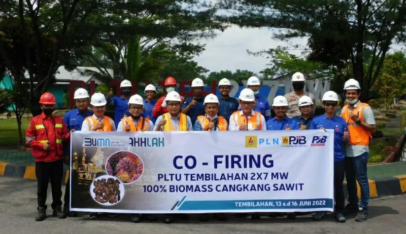 PLN Gunakan 100 Persen Biomassa untuk Bahan Bakar PLTU