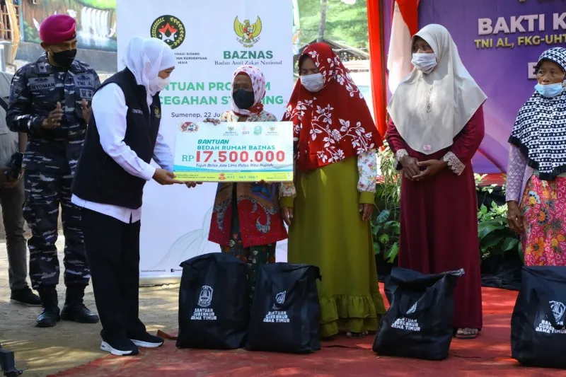 Gubernur Khofifah: Bentuk Gotong Royong untuk Kesejahteraan  Masyarakat