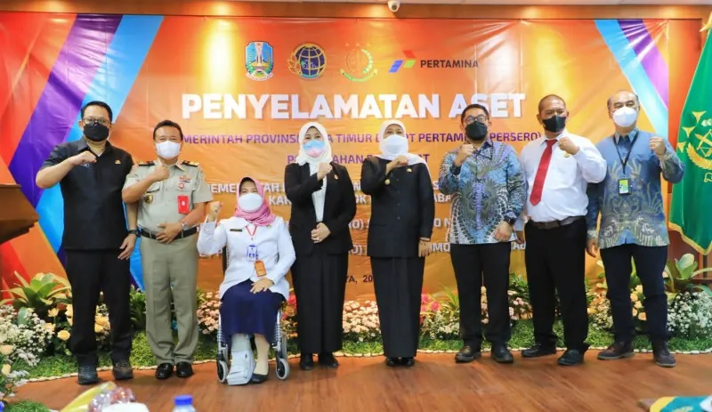 Gubernur Khofifah Selamatkan Tiga Aset Pemprov Jatim Senilai 1,068 T