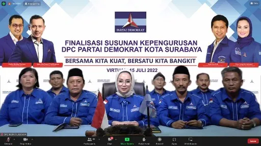 Lucy Kurniasari Pimpin DPC Partai Demokrat Surabaya Periode 2022-2027