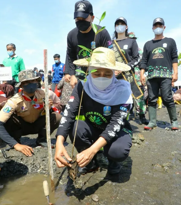 Kementerian LHK Anugerahi Gubernur Khofifah Nirwasita Tantra 2021
