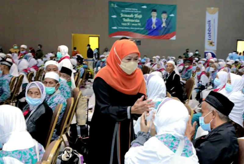 Gubernur Khofifah Pantau Langsung Jalannya Skrining Kesehatan