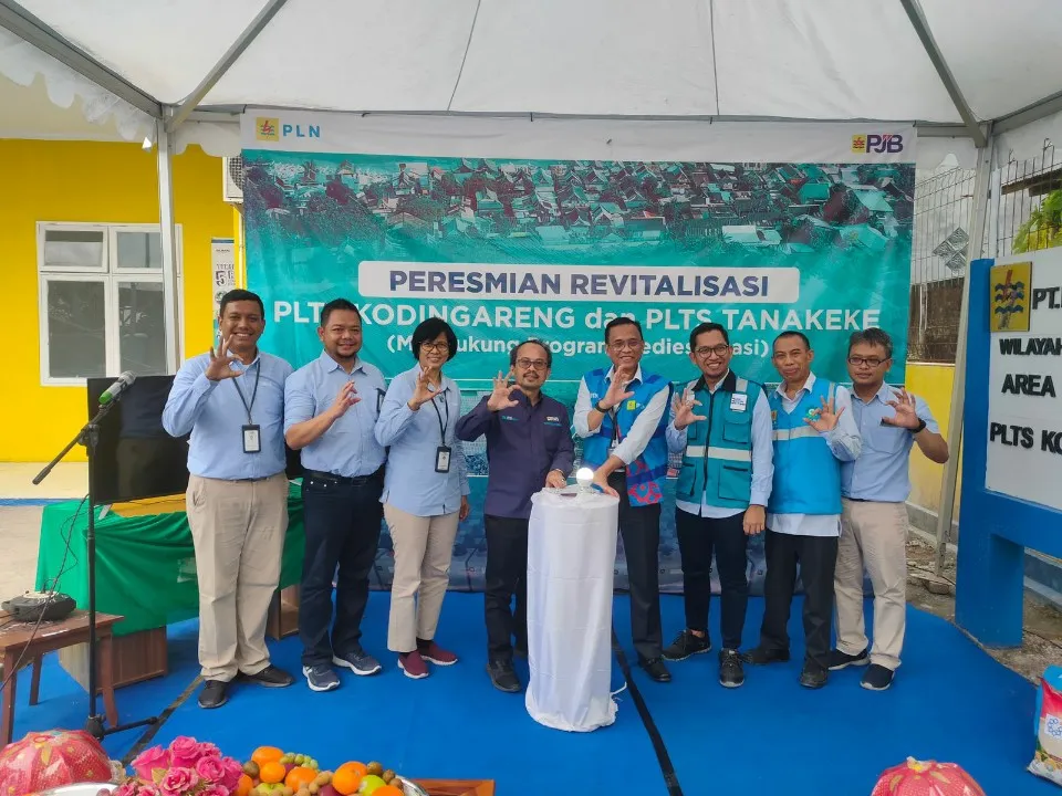 PT PJB dan PT PLN (Persero) UP3 Makassar Selatan Revitalisasi PLTS